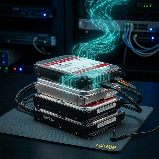 Karmaşık RAID Disk Kurtarma