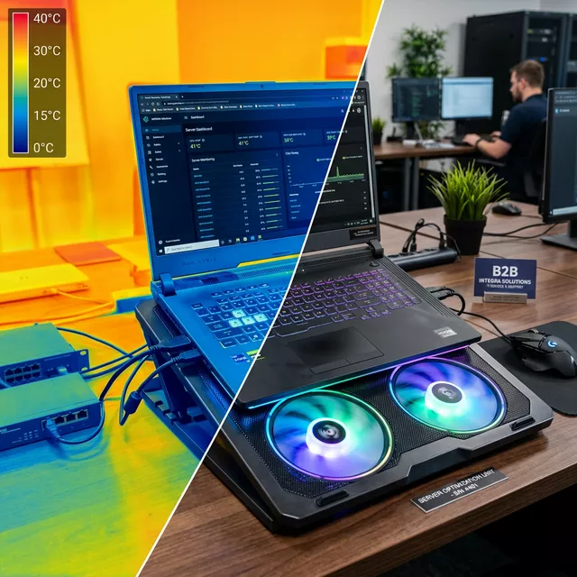 Gaming Laptop Soğutucu ve Isı Testi