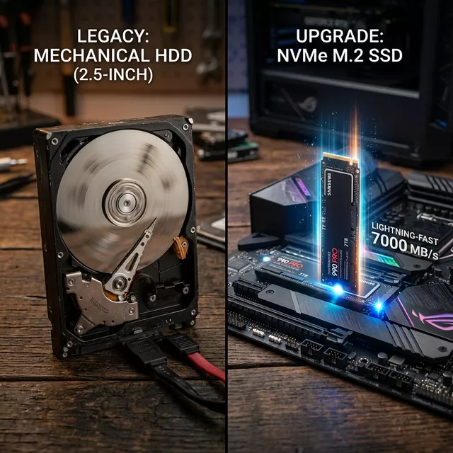 Eski Harddisk Yerine Yeni SSD Teknolojisi