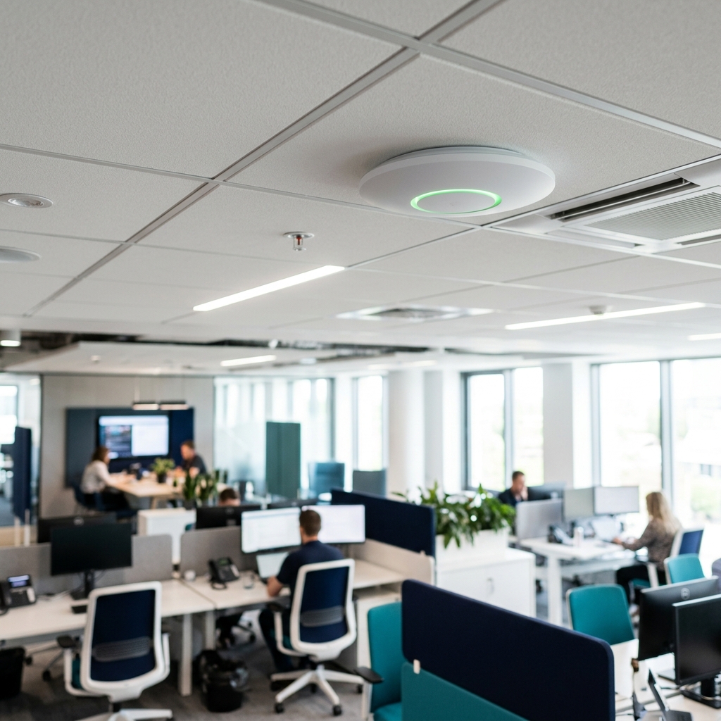 Modern ofis ve tavana entegre Wi-Fi cihazı