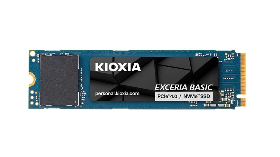 KIOXIA PCIe M2 1TB Exceria Basic NVMe GEN4 7200/6600 Mb/sn SSD (LSF10Z001TG8)
